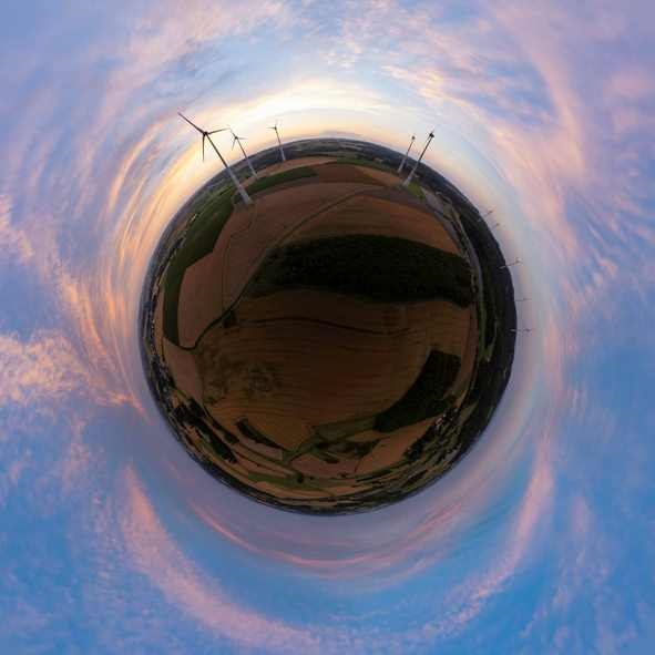 Center of gravity photo