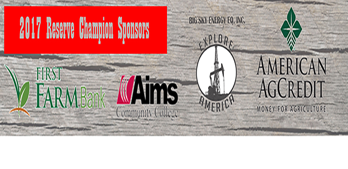 Reserve Champion Sponsor Banner
